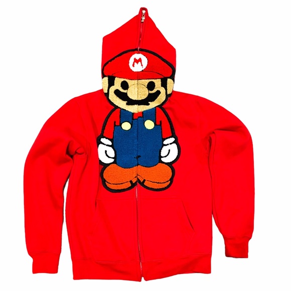 bape mario hoodie